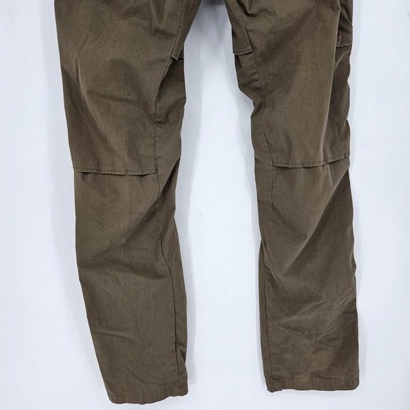 Kuhl Pants Mens Sz 36 x 36 Cargo Utility Hiking Outdoors Dark Olive Gray - Picture 9 of 14